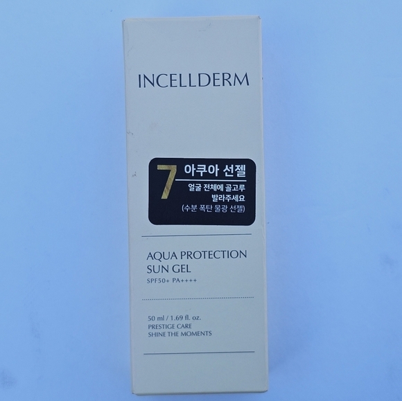 Incellderm Aqua Protection Sun Gel SPF 50+ PA 50ml - Picture 1 of 9